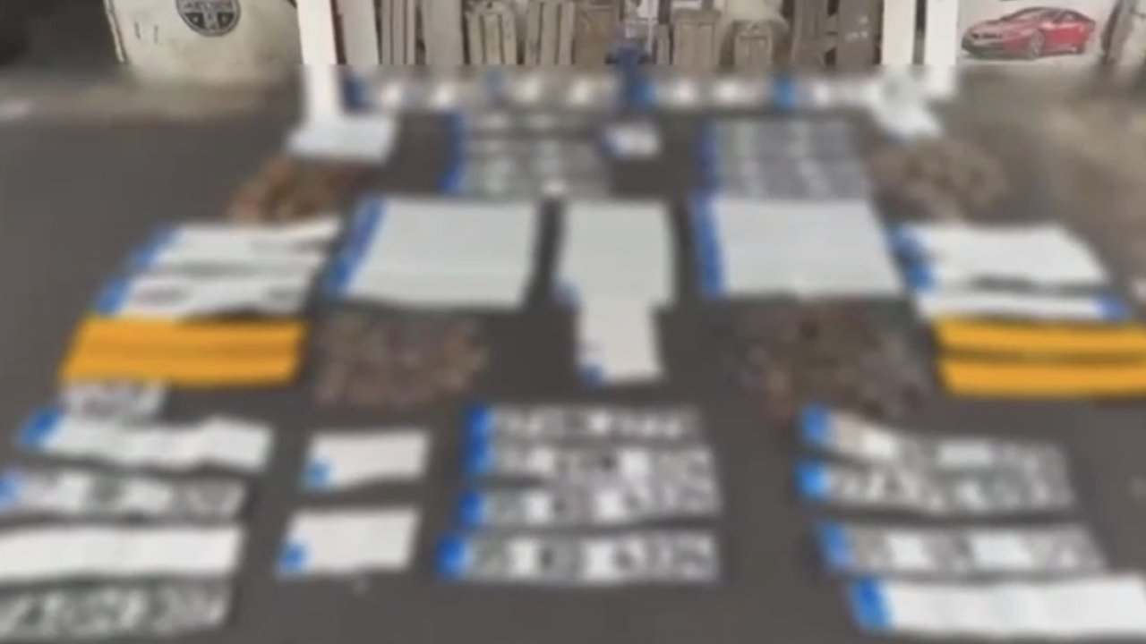 Gaziantep’te 36 adet sahte plaka ele geçirildi: 3 gözaltı