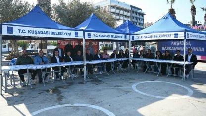 Gözaltına alınan Başkan Günel için ’Demokrasi nöbeti’ başladı
