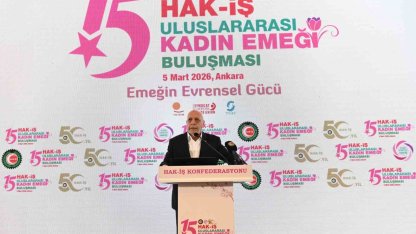 HAK-İŞ Başkanı Arlan: "235 bin kadın üyemizle Türkiye’deki en fazla kadın üyeye sahip Konfederasyonuz"