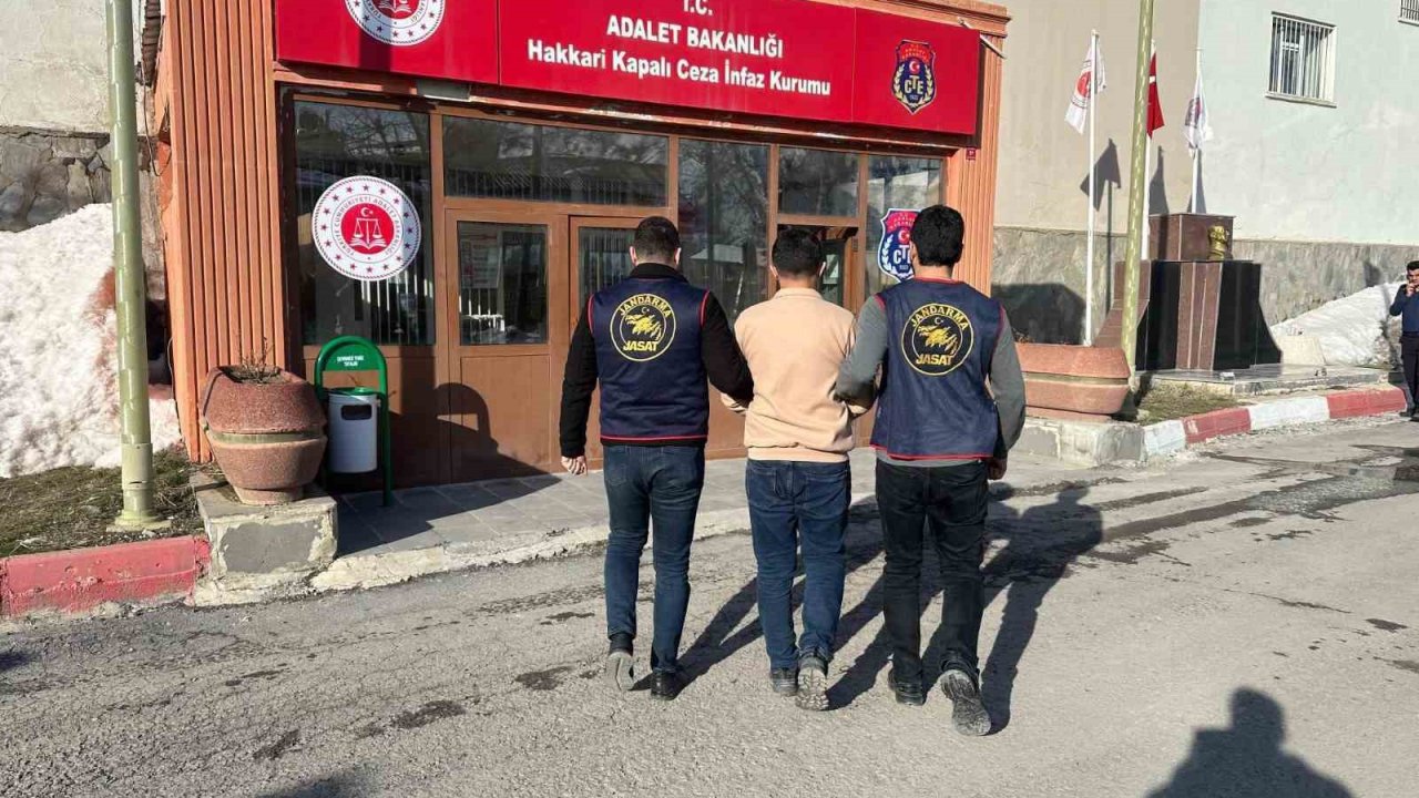 Hakkari’de kesinleşmiş hapis cezası bulunan 7 şahıs yakalandı