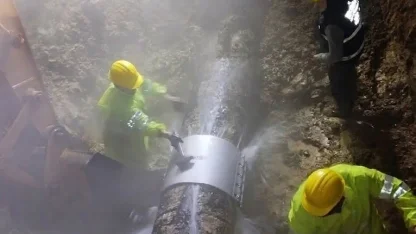 Hızlı müdahale su kesintisini önledi