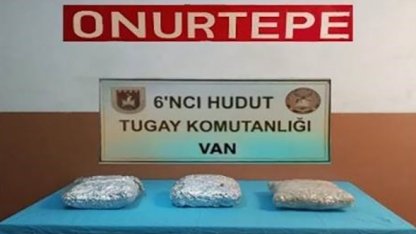 Hudutta uyuşturucu kaçakçılarına Mehmetçik engeli: 4 kilo uyuşturucu ele geçirildi