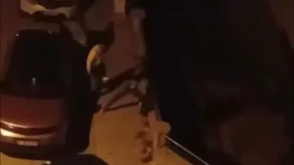 İki grup arasındaki yumruklu kavga kamerada