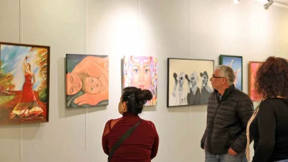 ’İlk Cemre’ sergisi sanatseverlerle buluştu