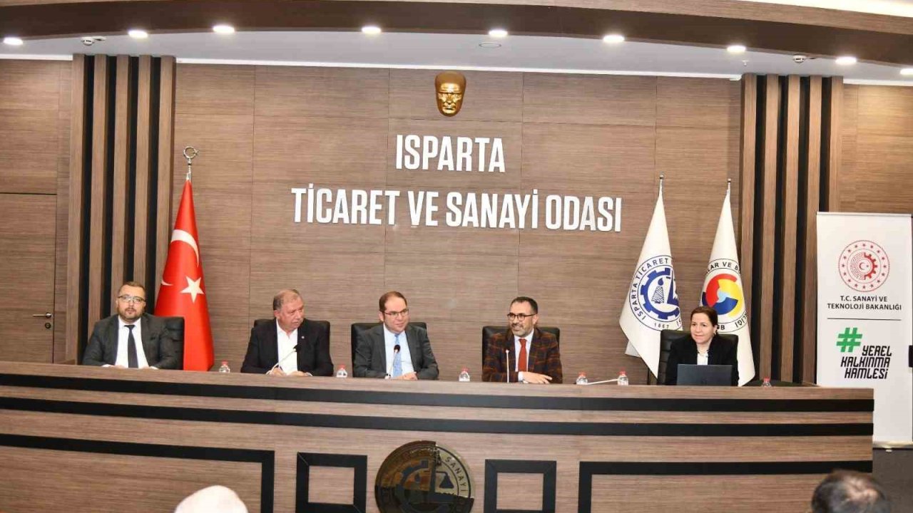 Isparta’da yerel kalkınma hamlesi tanıtıldı: Dört stratejik alana yatırım çağrısı