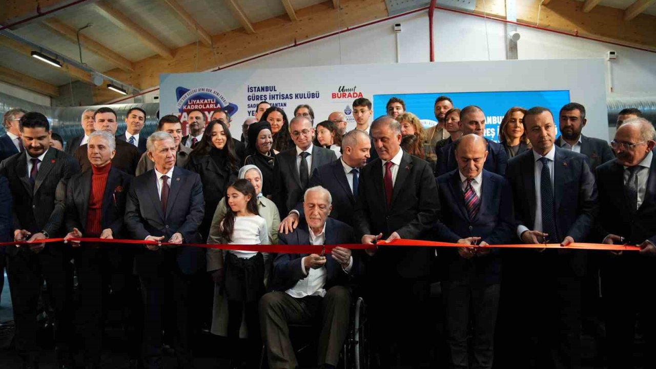 İstanbul Güreş İhtisas Kulübü Sadettin Tantan Yerleşkesi açıldı