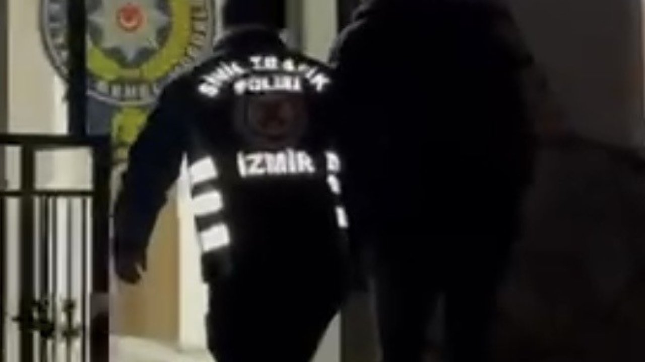 İzmir’de drift yaparken dükkana çarpan sürücü yakalandı