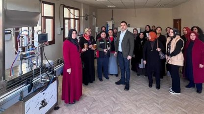 Kadınlar güçlerini birleştirip üretime geçti