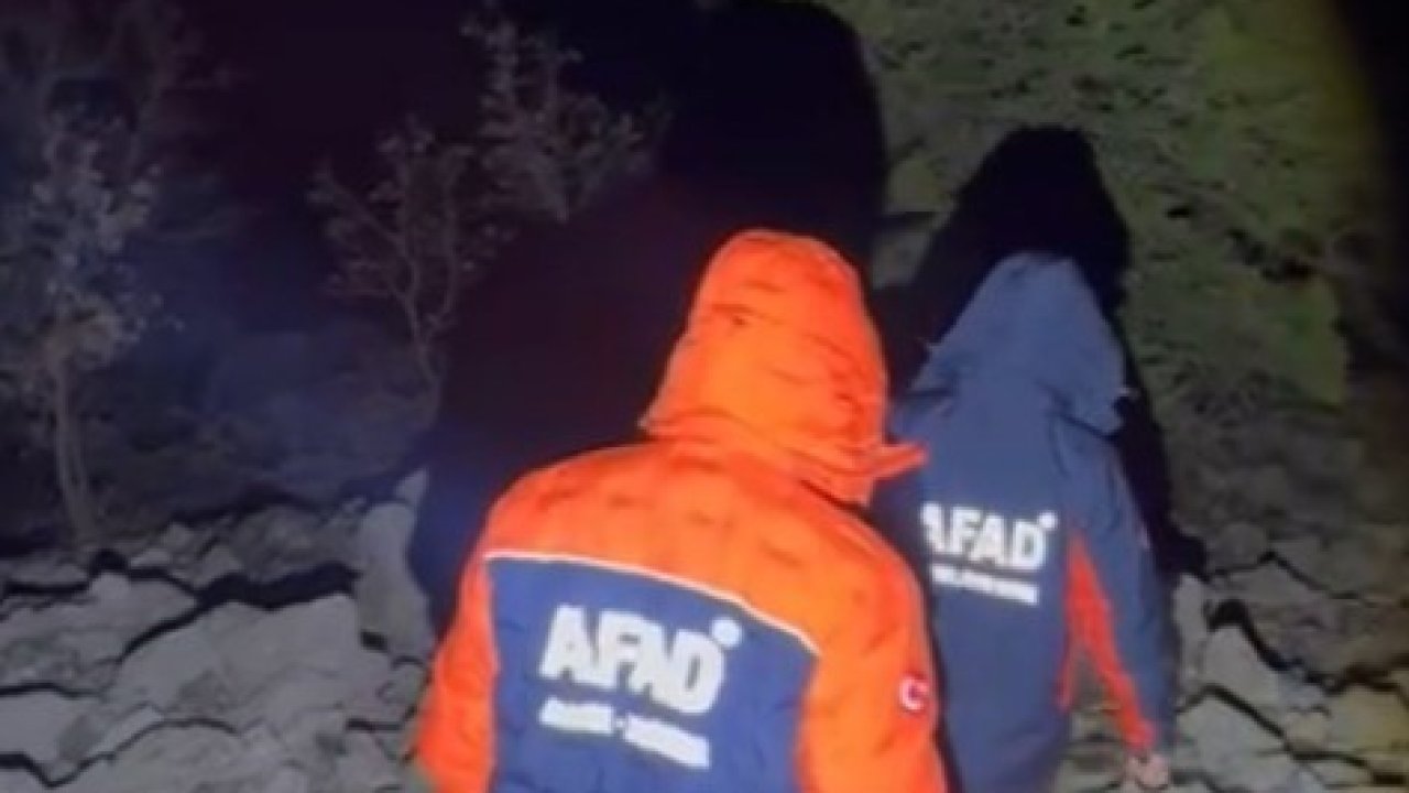 Kahramanmaraş’ta mahsur kalan 8 dağcı kurtarıldı