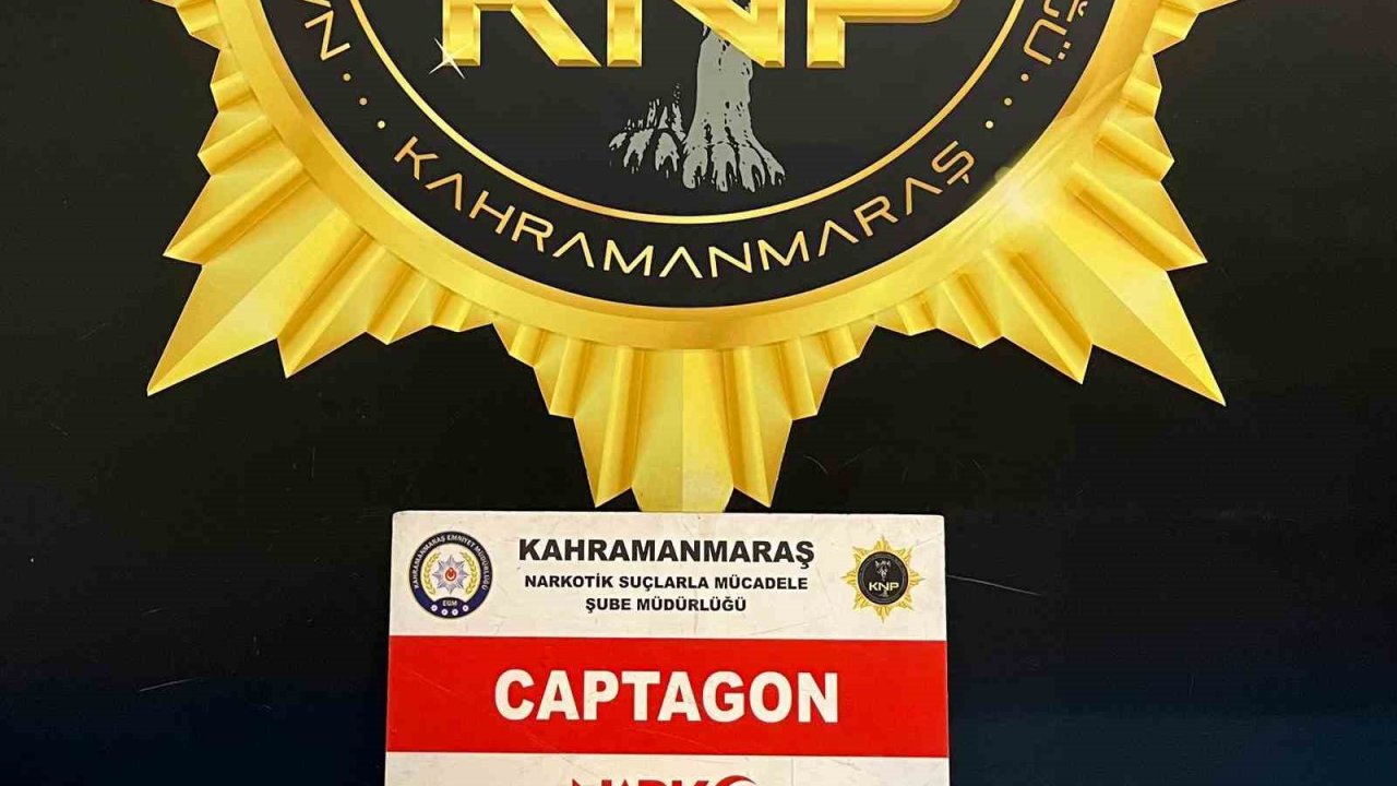 Kahramanmaraş’ta uyuşturucu operasyonu: 2 tutuklama