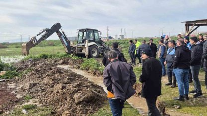 Karacabey Belediyesi doğal afetlere karşı tüm gücüyle sahada