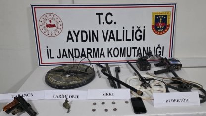 Karacasu’da tarihi eser kaçakçılığı operasyonu: "7 adet Yunan sikkesi ele geçirildi"