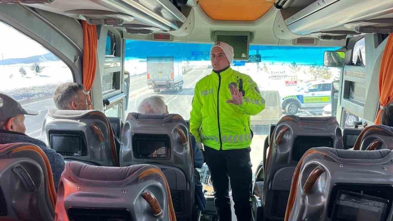 Kars’ta trafik denetimleri aralıksız sürüyor