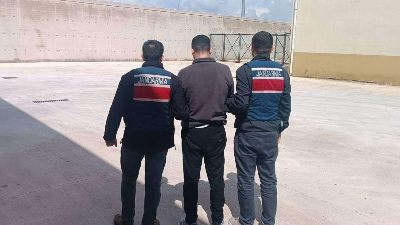 Kasten yaralama suçundan aranan şahsı jandarma yakaladı