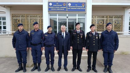 Kaymakam Abay, bayramda güvenlik güçlerini yalnız bırakmadı