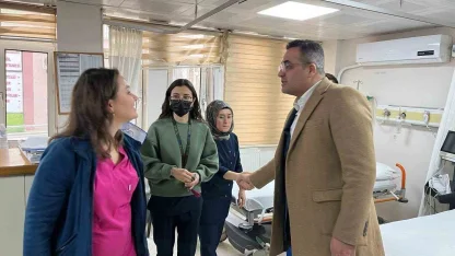 Kaymakam Dalak bayramda görev başındaki kamu personelini unutmadı