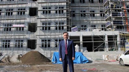 Kayseri’de ikili eğitimi sona erdirecek okulların inşaatları devam ediyor