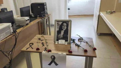 Kazada hayatını kaybeden sağlıkçı için anma etkinliği