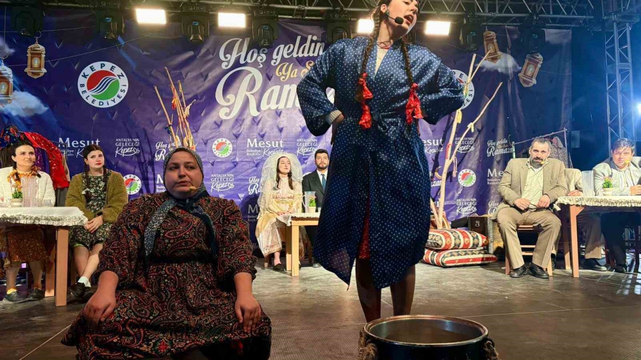 Kepez Kent Tiyatrosu’ndan Ramazan etkinliklerine sanatsal dokunuş