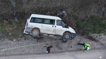 Kırıkkale’de işçi servisi kamyonla çarpıştı: 5 yaralı