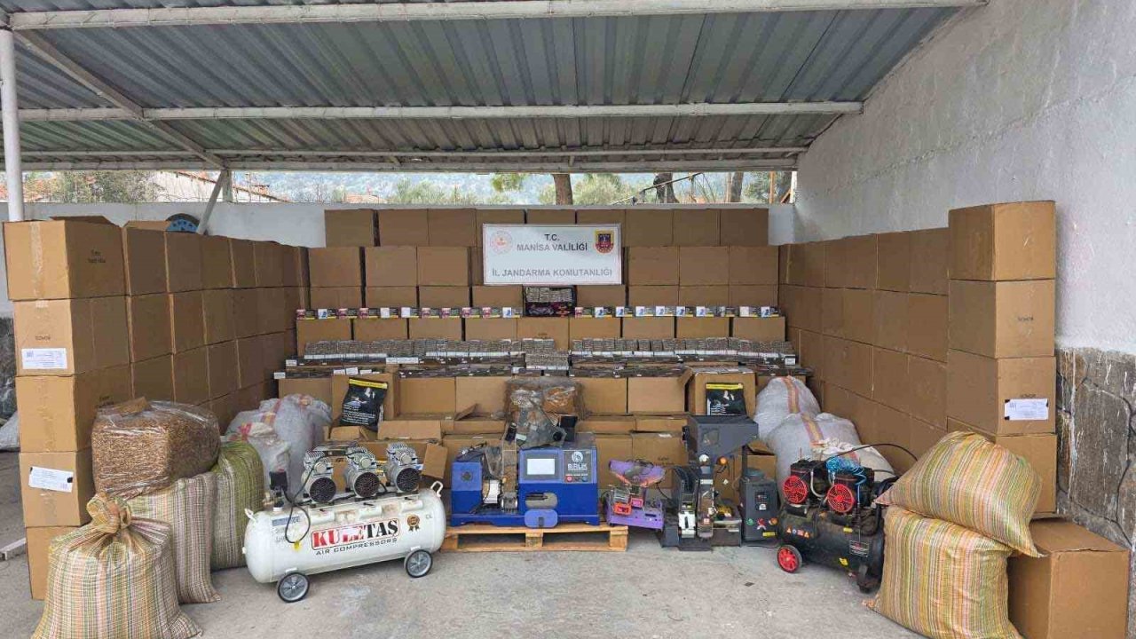 Kırkağaç’ta kaçak sigara operasyonunda 1 tutuklama