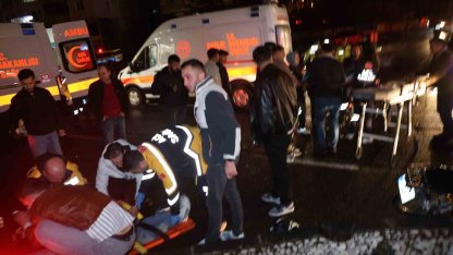 Kırmızı ışık ihlali kazaya neden oldu: 3 yaralı