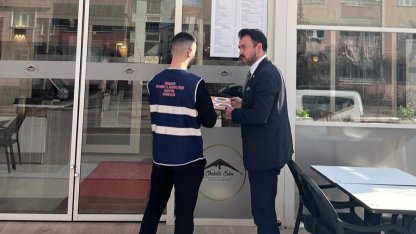 Kırşehir’de 20’nin üzerinde firmaya etiket cezası