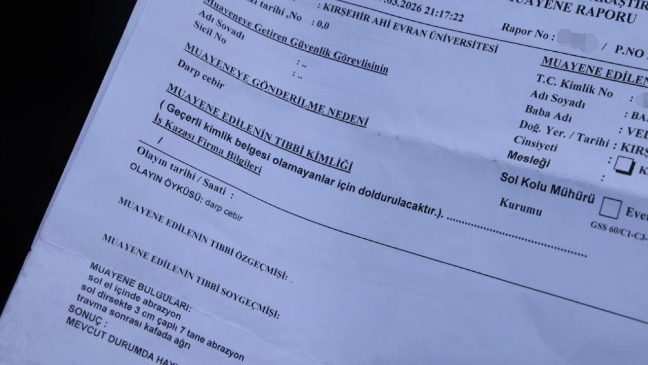 Kırşehir’de belde belediye başkanının şizofreni hastasını darbettiği iddiası