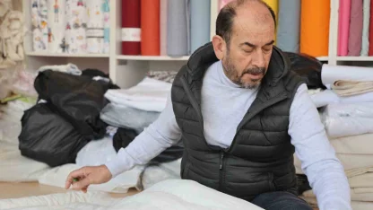 Kırşehir’de yorgancılara kış bereketi