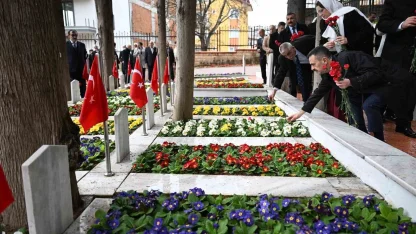 Kocaeli’de bayramda şehitliklerde dualar edildi