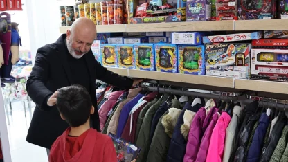 Kocasinan’da Ramazan Bayramı’nda ailelerin yüzü güldü