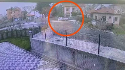 Konya’da çatı hırsızlarına nefes kesen takip