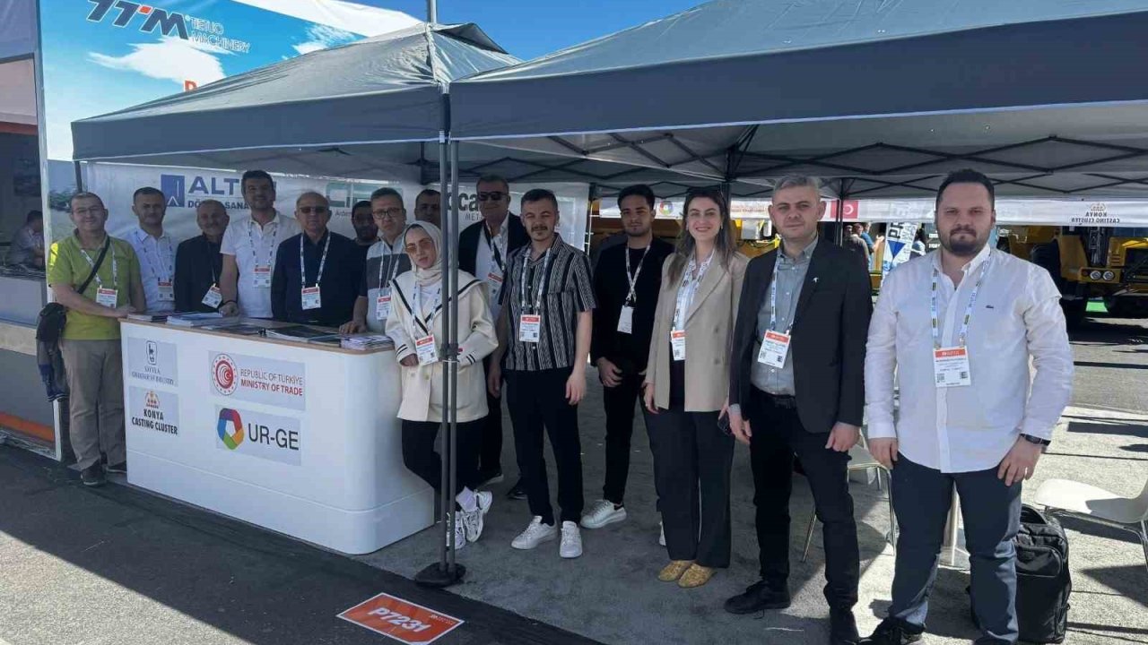 Konyalı dökümcüler, KSO’nun desteğiyle Amerika’daki fuarda stant açtı