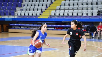 Küçükler basketbol grup müsabakaları başladı