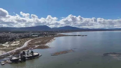 Kuraklıktan bereketli günlere: Beyşehir Gölü’ndeki su seviyesi umut verdi