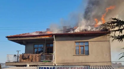 Kütahya’da iftar vakti korkutan yangın