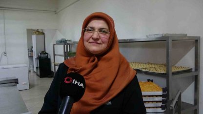 Malatya’da kadın kooperatifinde bayram mesaisi