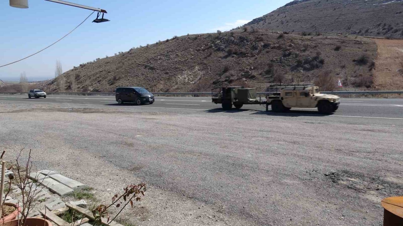 Malatya’da kurulması planlanan patriot hava savunma sistemi için sevkiyatlar sürüyor