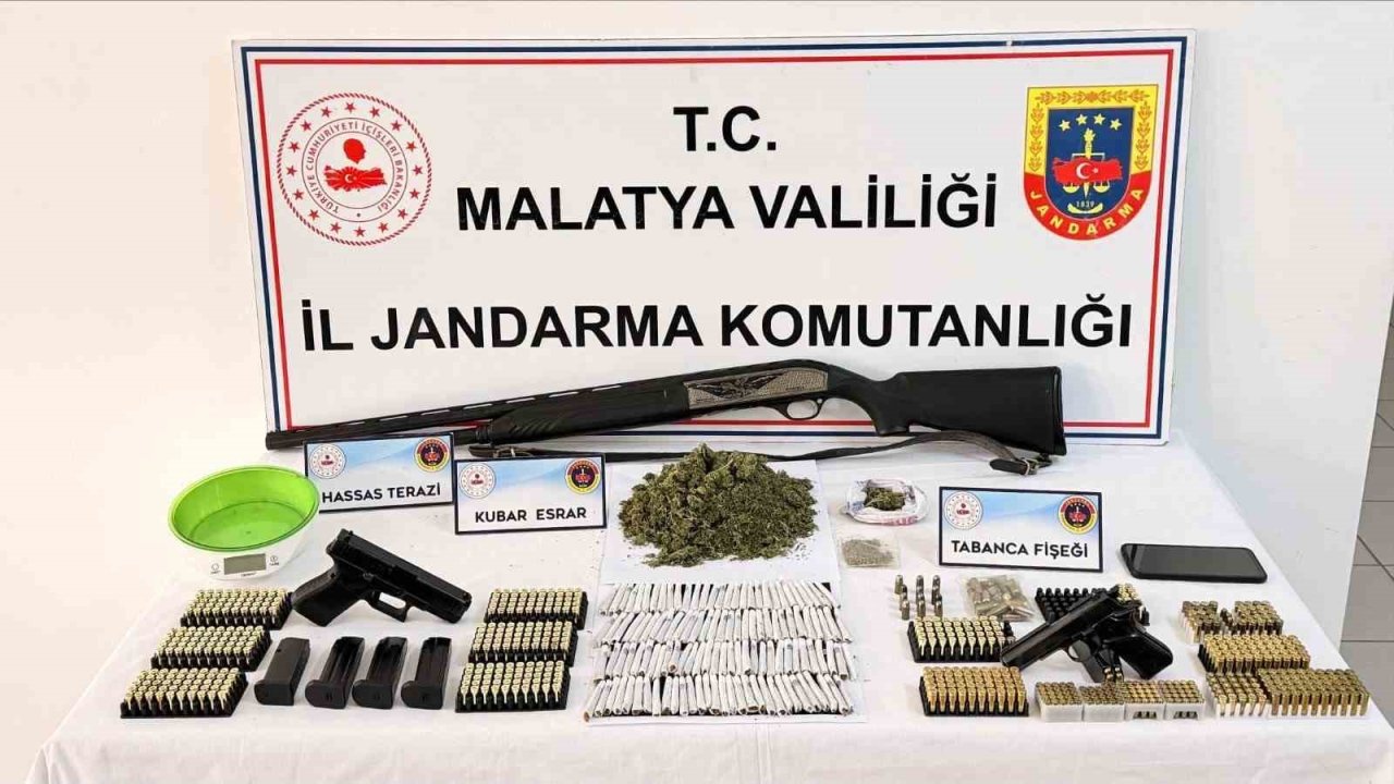 Malatya’da uyuşturucu operasyonu: 1 gözaltı