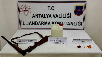 Manavgat’ta uyuşturucu operasyonunda 2 şüpheliye adli işlem