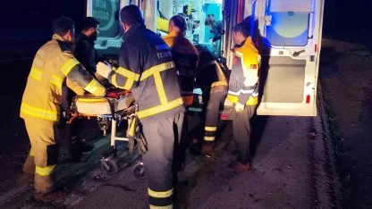 Mardin’de otomobil şarampole yuvarlandı: 1 ölü, 3 yaralı