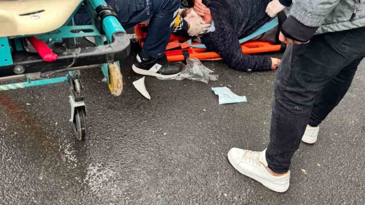 Mardin’de tankerin çarptığı yaya yaralandı