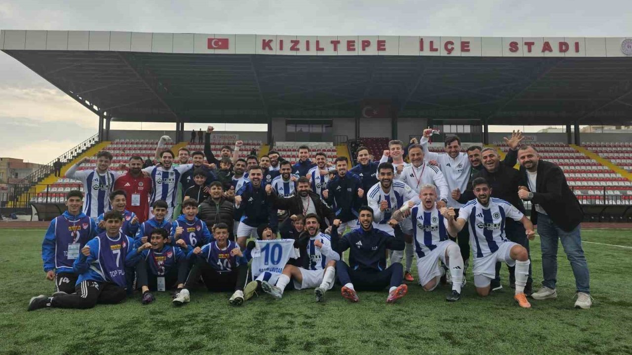 Mazıdağı Fosfatspor 2-0 kazandı, Play-Off’ta yerini korudu