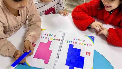 Menteşe’de çocuklar zeka oyunları ile yeteneklerini keşfediyor