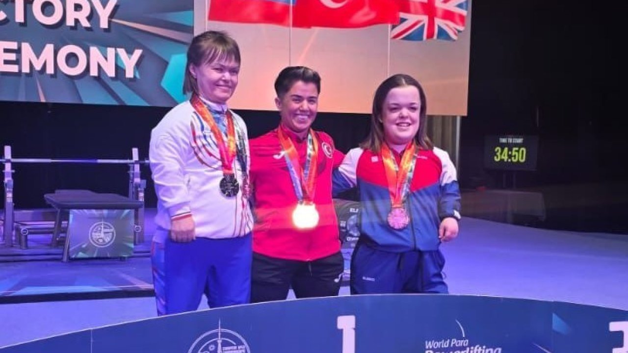 Meram Belediyesporlu Besra Duman, Avrupa şampiyonu oldu