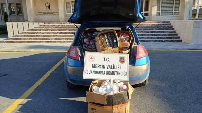 Mersin’de inşaattan hırsızlık yapan 5 şüpheli yakalandı