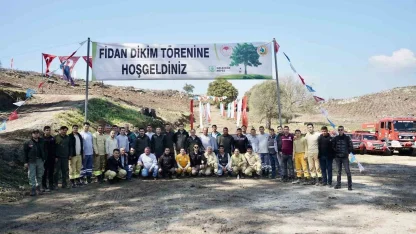 Milas’ta yanan sahalar fidanlarla canlanıyor