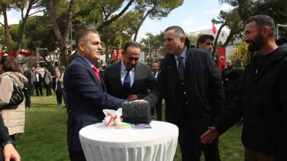 Muğla’da bayramlaşma töreni yapıldı