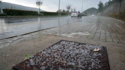 Muğla’da dolu sürprizi