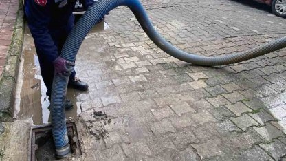 MUSKİ ekipleri yağmur mesaisinde